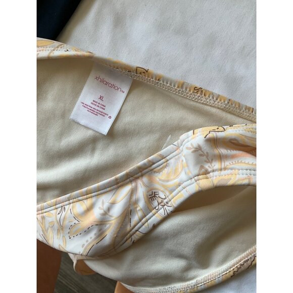 Target Xhiaration Cheeky bikini Bottoms Yellow  Print size XL 12-14 NWOT - Picture 4 of 4